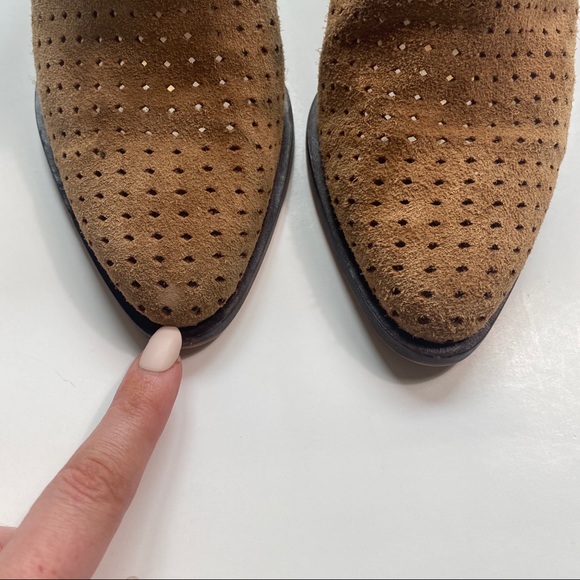 Sam Edelman Tan Suede Mule size 6 - Picture 2 of 9